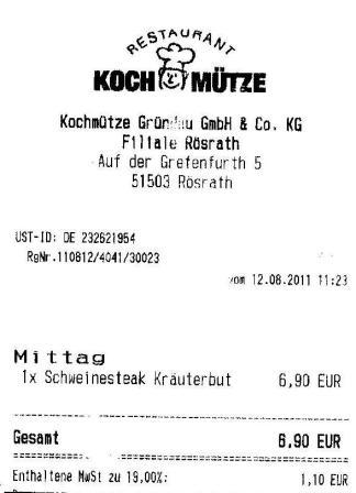 fcig Hffner Kochmtze Restaurant